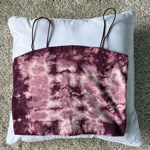 American Eagle Outfitters Purple Tie-Dye Camisole